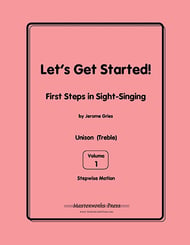 Let's Get Started! Digital File Reproducible PDF cover Thumbnail